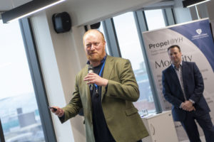 Barry Singleton at Propel 2019 launch