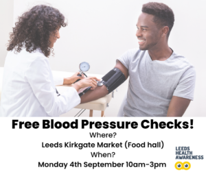 Blood pressure check up 