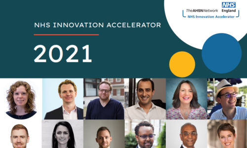 Twelve innovators selected to scale their innovations across England’s NHS with support from the NHS Innovation Accelerator