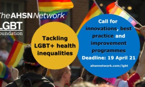 Innovation call to address LGBT+ health inequalities